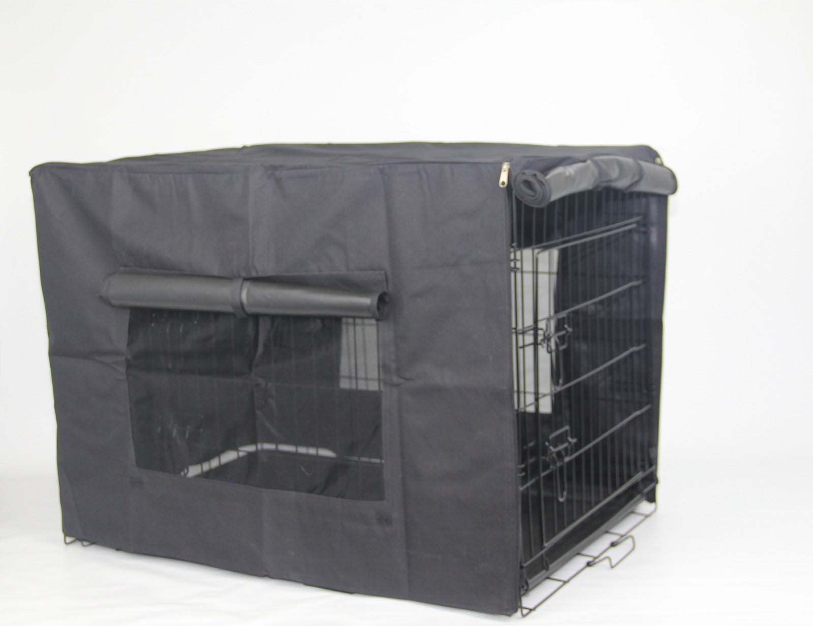 Cat Carriers & Crates: YES4PETS 30' Portable Foldable Dog Cat Rabbit Collapsible Crate Pet Cage with Cover