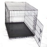 Cat Carriers & Crates: YES4PETS 36' Collapsible Metal Dog Cat Puppy Crate Cage Cat Rabbit Carrier