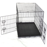 Cat Carriers & Crates: YES4PETS 36' Collapsible Metal Dog Cat Puppy Crate Cage Cat Rabbit Carrier