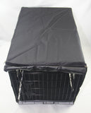 Cat Carriers & Crates: YES4PETS 36' Portable Foldable Dog Cat Rabbit Collapsible Crate Pet Cage with Cover