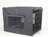 Cat Carriers & Crates: YES4PETS 42' Portable Foldable Dog Cat Rabbit Collapsible Crate Pet Cage with Cover Mat