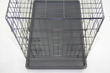 Cat Carriers & Crates: YES4PETS 42' Portable Foldable Dog Cat Rabbit Collapsible Crate Pet Cage with Cover Mat