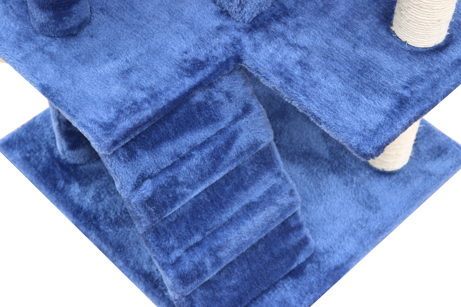 Cat Scratching Posts: YES4PETS 130 cm Blue Cat Scratching Post Tree  Scratcher Pole-Blue