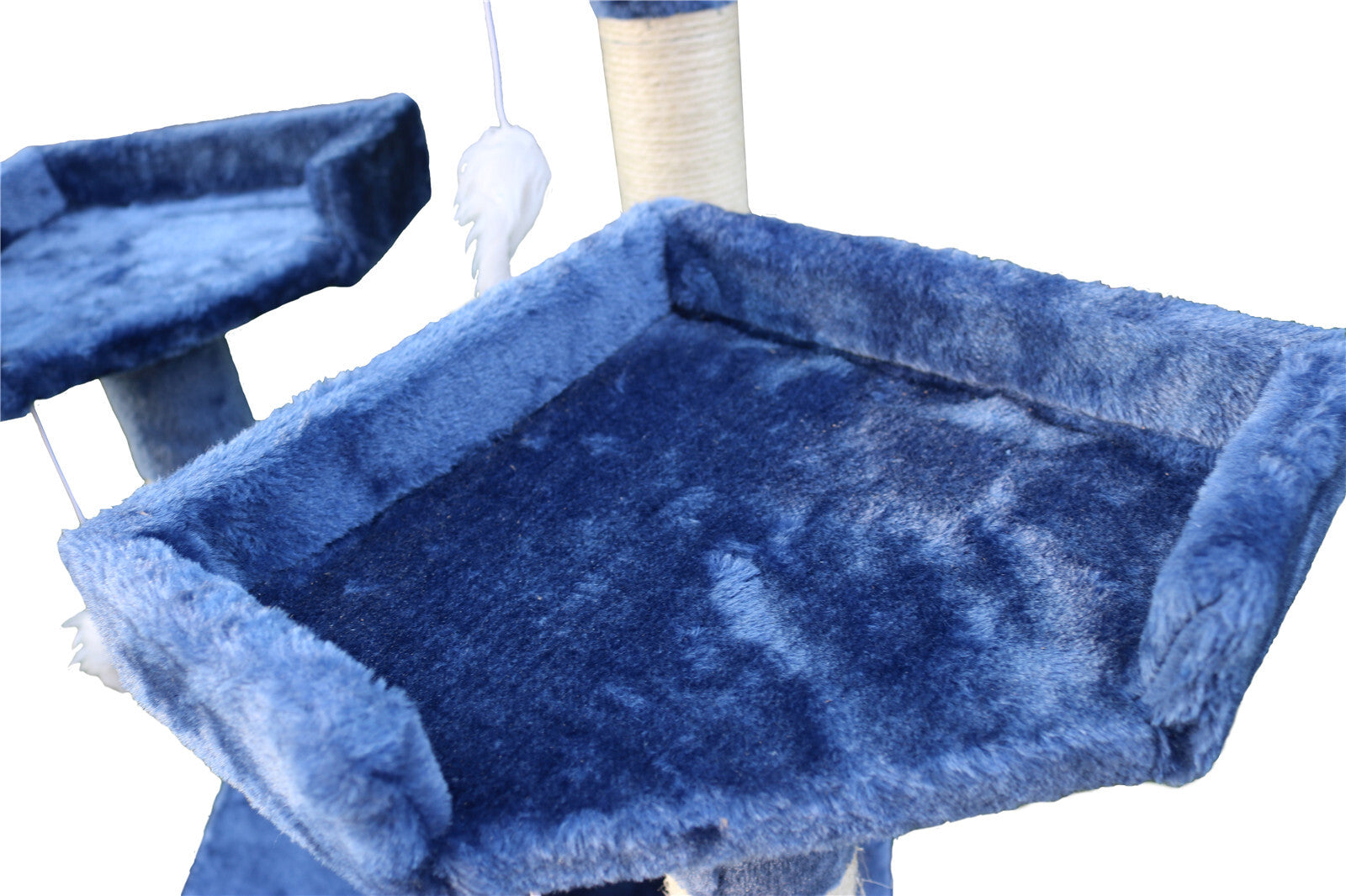 Cat Scratching Posts: YES4PETS 170cm Cat Scratching Post Tree Post House Tower with Ladder Furniture Blue