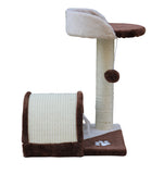 Cat Scratching Posts: YES4PETS 50 cm Cat Scratching Post Tree Scratching Pole Climbing Post-Brown