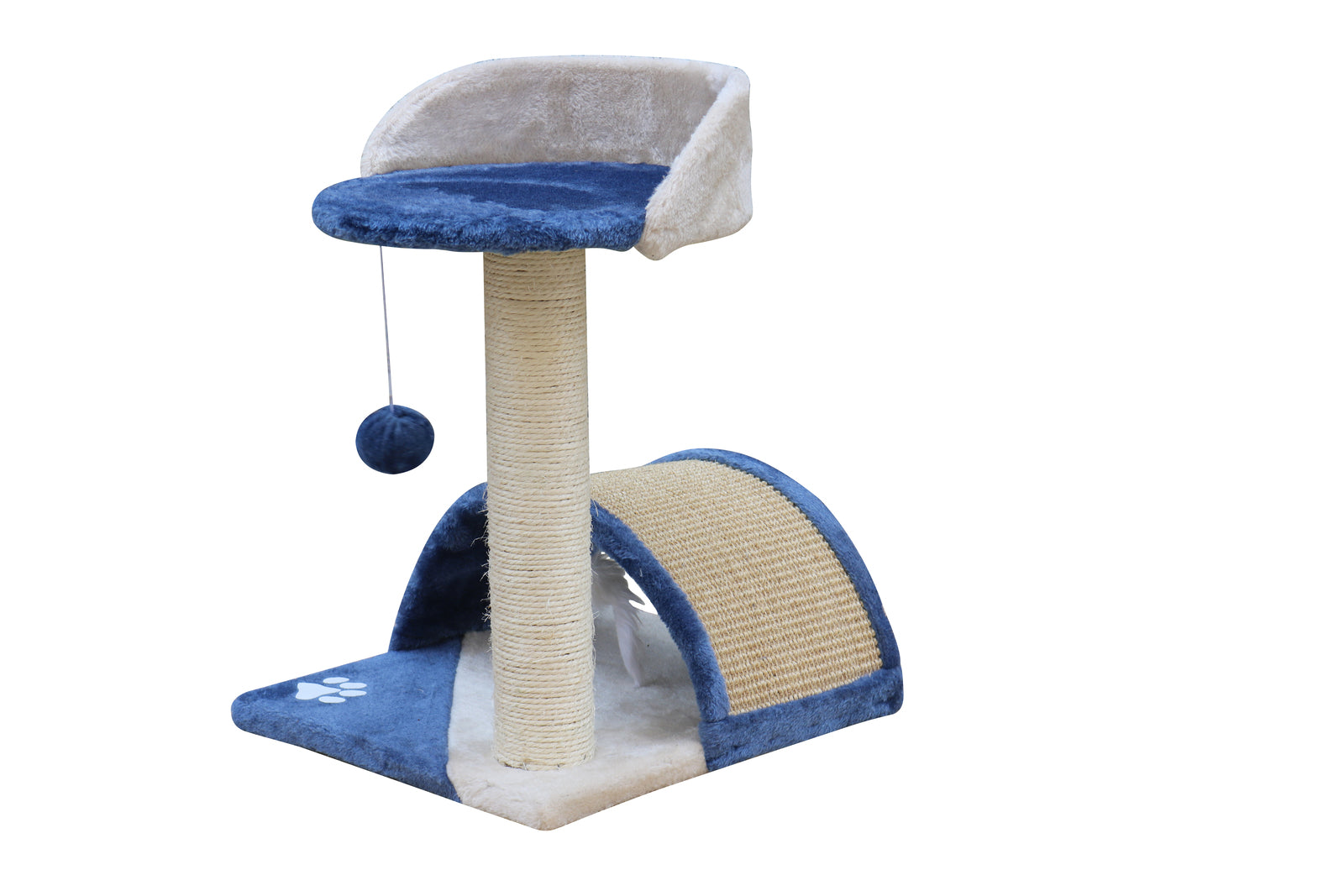 Cat Scratching Posts: YES4PETS 50 cm Cat Scratching Post Tree Scratching Pole Climbing Post-Blue