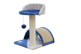 Cat Scratching Posts: YES4PETS 50 cm Cat Scratching Post Tree Scratching Pole Climbing Post-Blue