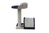 Cat Scratching Posts: YES4PETS 50 cm Cat Scratching Post Tree Scratching Pole Climbing Post-Grey
