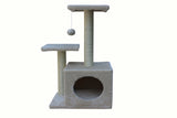 Cat Scratching Posts: YES4PETS 71cm Beige Cat Scratching Tree Scratcher Post Pole Furniture Gym House