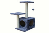Cat Scratching Posts: YES4PETS 71cm Grey Cat Scratching Tree Scratcher Post Pole Furniture Gym House