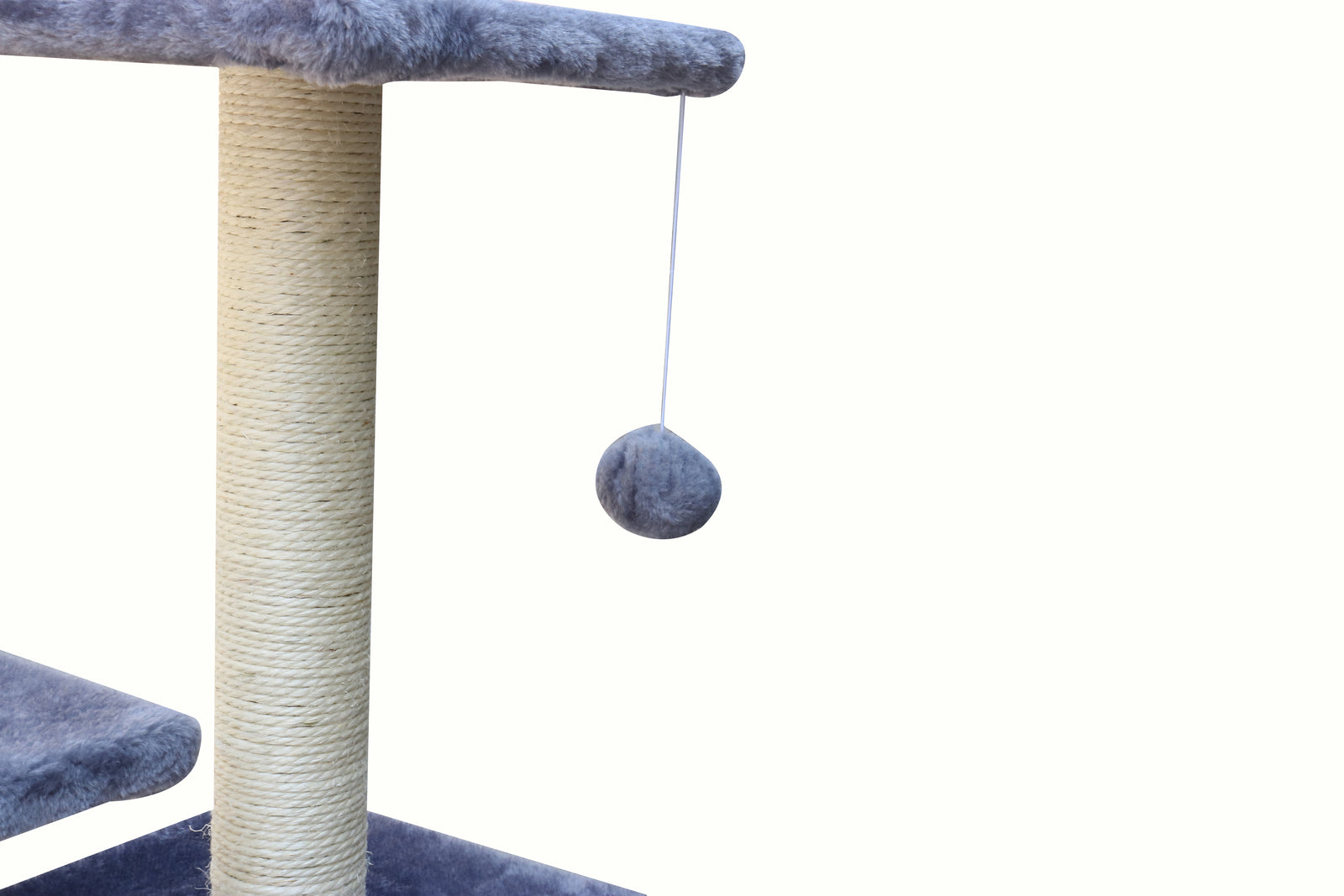 Cat Scratching Posts: YES4PETS 71cm Grey Cat Scratching Tree Scratcher Post Pole Furniture Gym House