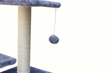 Cat Scratching Posts: YES4PETS 71cm Grey Cat Scratching Tree Scratcher Post Pole Furniture Gym House