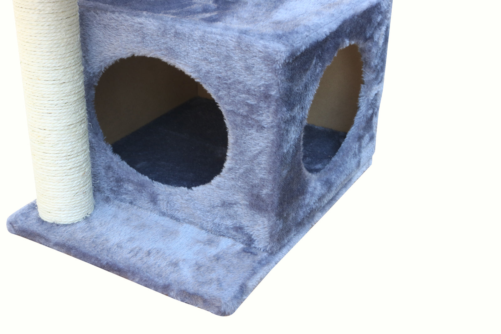 Cat Scratching Posts: YES4PETS 71cm Grey Cat Scratching Tree Scratcher Post Pole Furniture Gym House