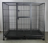 Small Animal Habitats & Cages: YES4PETS XXL Pet Dog Cat Parrot Cage Metal Crate Kennel Portable Puppy Cat Rabbit House
