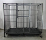 Small Animal Habitats & Cages: YES4PETS XXL Pet Dog Cat Parrot Cage Metal Crate Kennel Portable Puppy Cat Rabbit House