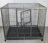 Small Animal Habitats & Cages: YES4PETS XXL Pet Dog Cat Parrot Cage Metal Crate Kennel Portable Puppy Cat Rabbit House