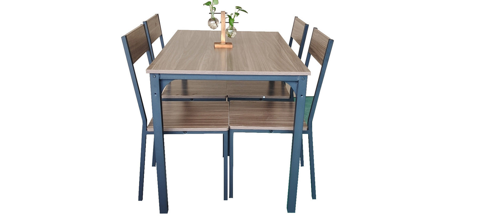 Dining Set: YES4HOMES 5 Piece Kitchen Dining Room Table and Chairs Set Furniture