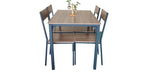 Dining Set: YES4HOMES 5 Piece Kitchen Dining Room Table and Chairs Set Furniture