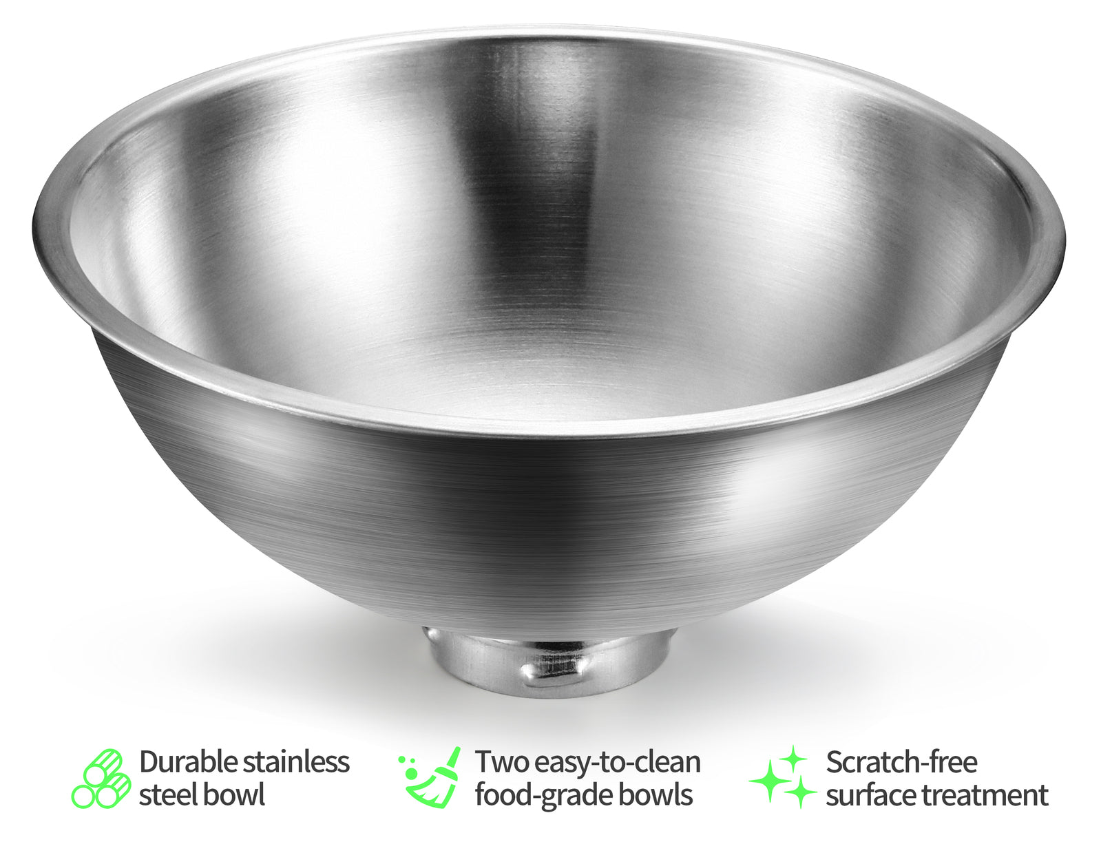 Dog Bowls, Feeders & Waterers: YES4PETS Stainless Steel Pet Bowl Water Bowls Portable Anti Slip Skid Feeder Dog Rabbit Cat