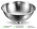 Dog Bowls, Feeders & Waterers: YES4PETS Stainless Steel Pet Bowl Water Bowls Portable Anti Slip Skid Feeder Dog Rabbit Cat