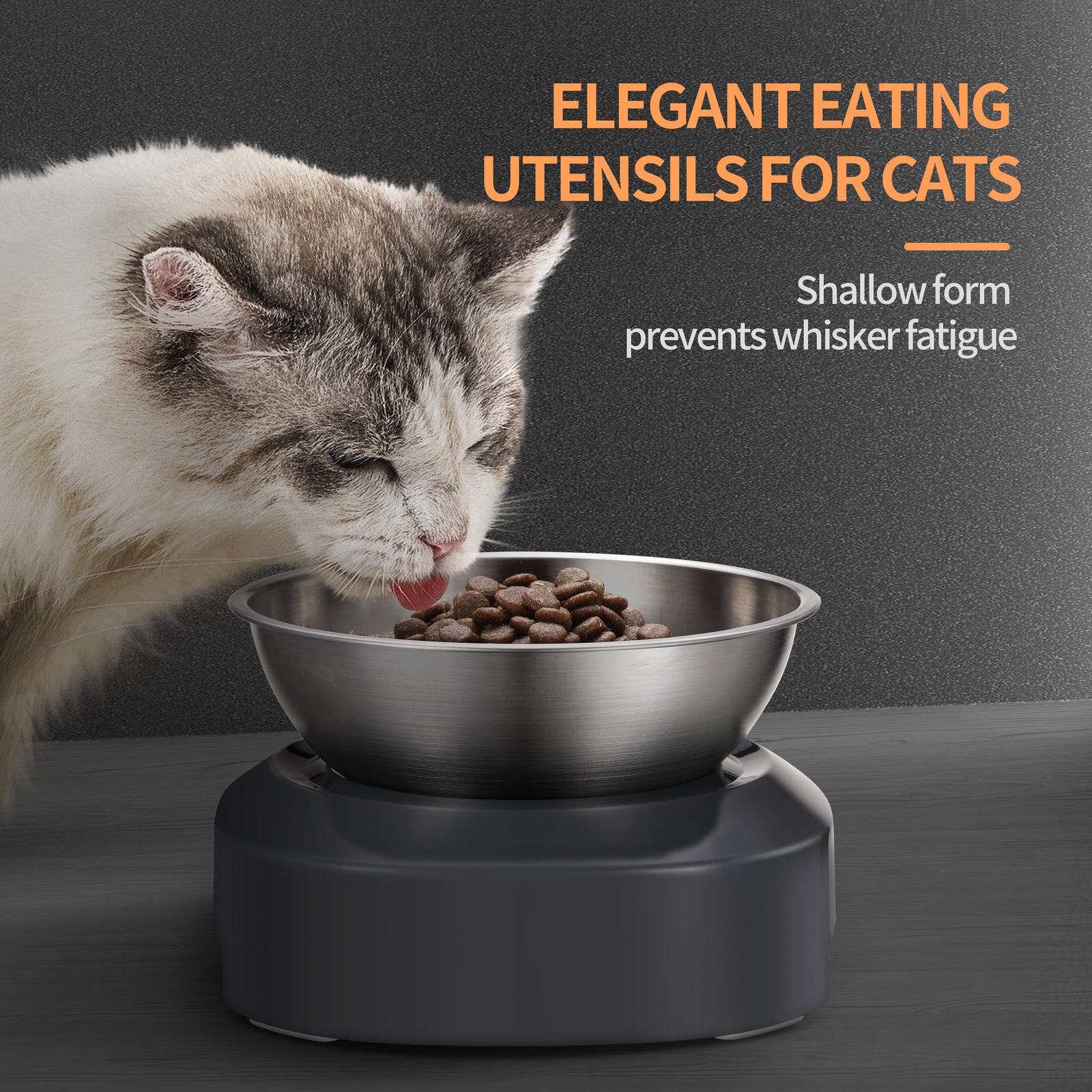YES4PETS 2xM Stainless Steel Pet Bowl Water Bowls Portable Anti Slip Skid Feeder Dog Rabbit Cat