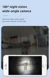 Security Cameras & Accessories: Smart Automatic Pet Dog Cat Rabbit Feeder Smartphone Camera APP for iPhone Android