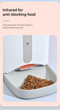 Security Cameras & Accessories: Smart Automatic Pet Dog Cat Rabbit Feeder Smartphone Camera APP for iPhone Android