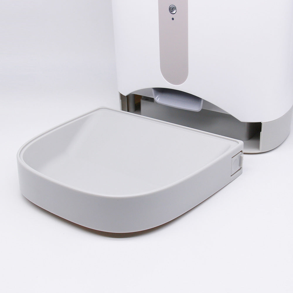 Security Cameras & Accessories: Smart Automatic Pet Dog Cat Rabbit Feeder Smartphone Camera APP for iPhone Android