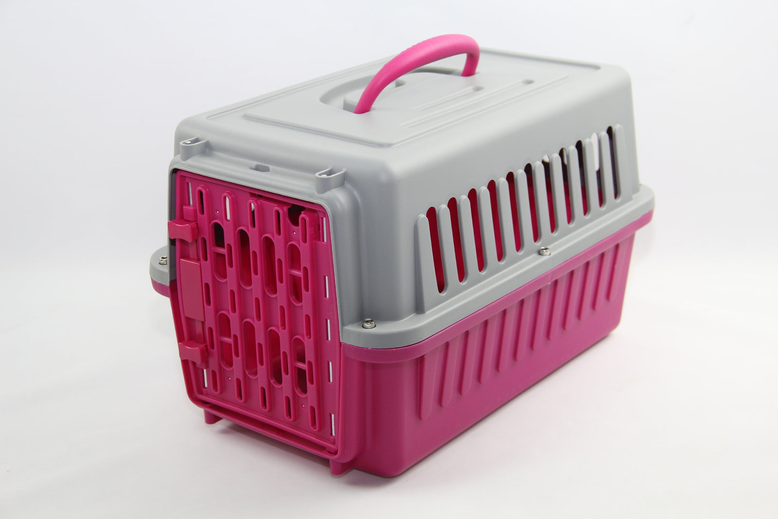 Small Animal Habitats & Cages: YES4PETS Small Dog Cat Rabbit Crate Pet Guinea Pig Carrier Kitten Cage Pink