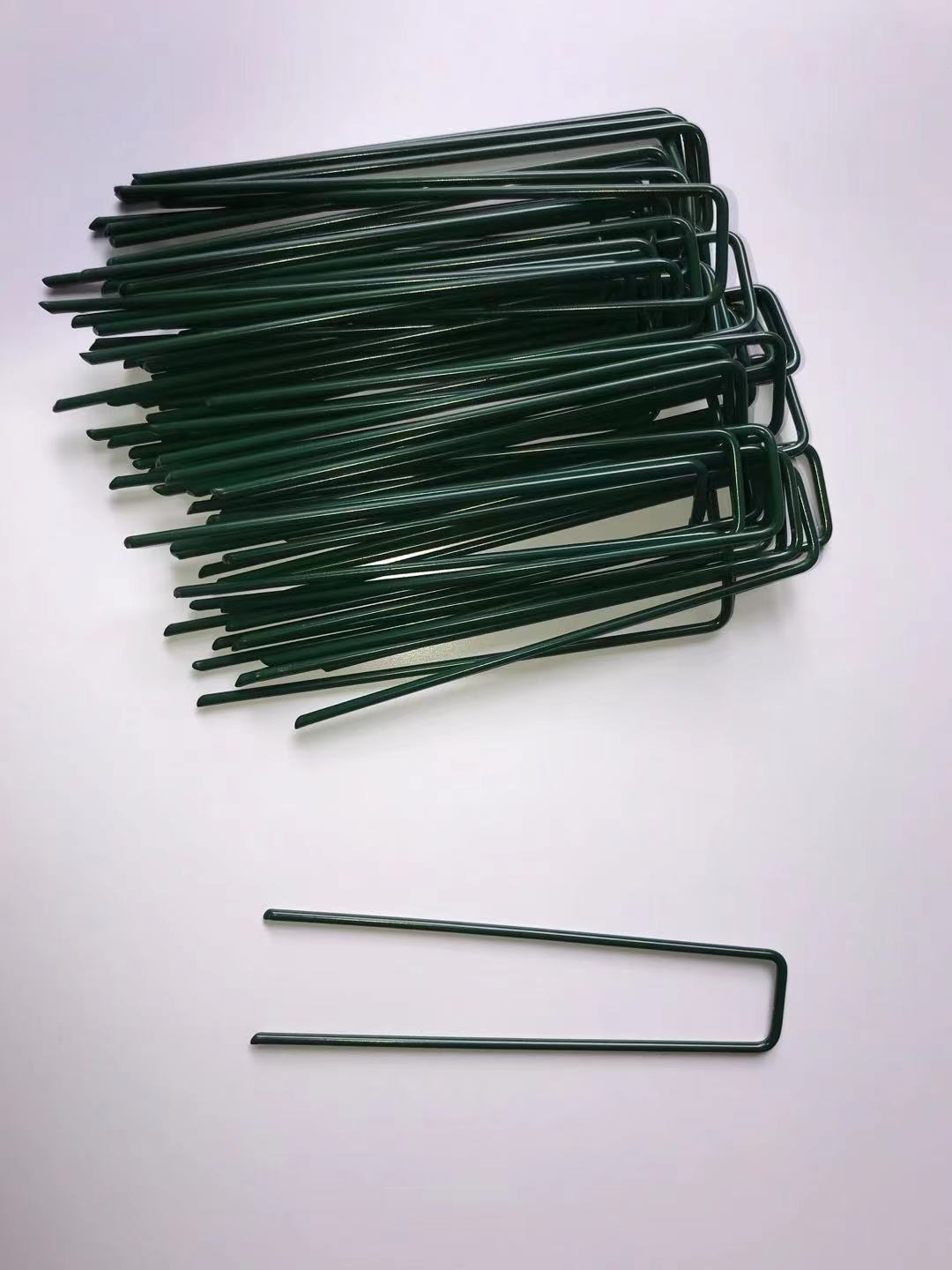 Artificial Grass: YES4HOMES 150 Synthetic Synthetic Grass Pins  Fake Lawn Turf Weed Mat Nails