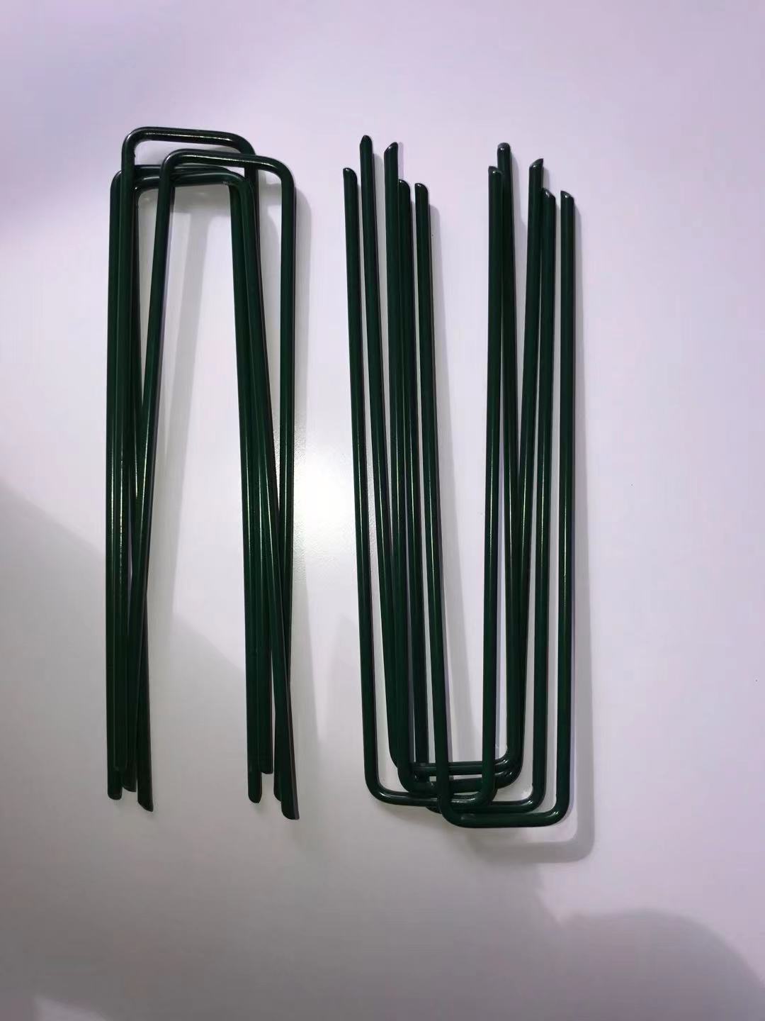 Artificial Grass: YES4HOMES 150 Synthetic Synthetic Grass Pins  Fake Lawn Turf Weed Mat Nails
