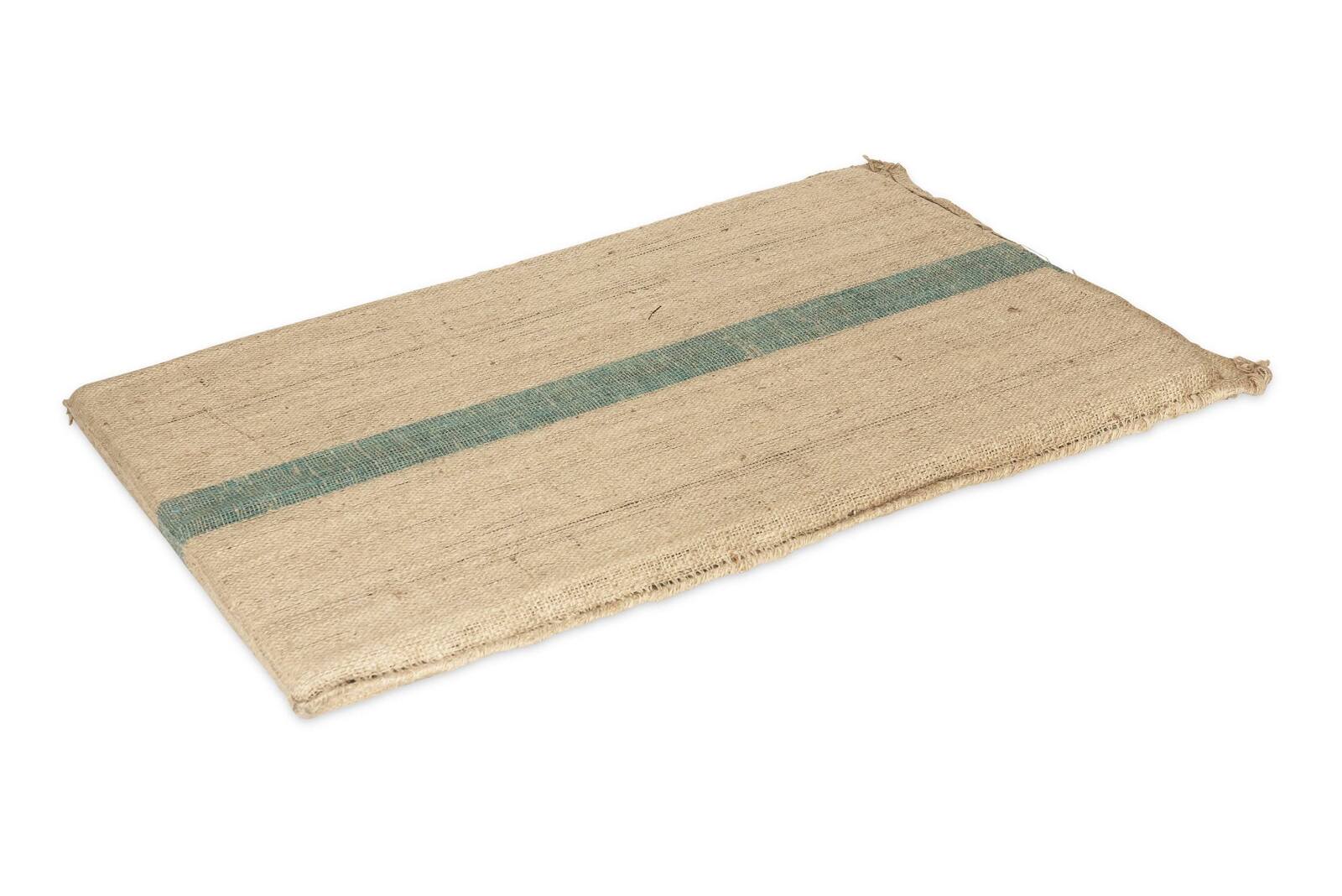 Dog Beds: Large Hessian Pet Dog Puppy Bed Mat Pad House Kennel Cushion With Foam 100 x 69 cm