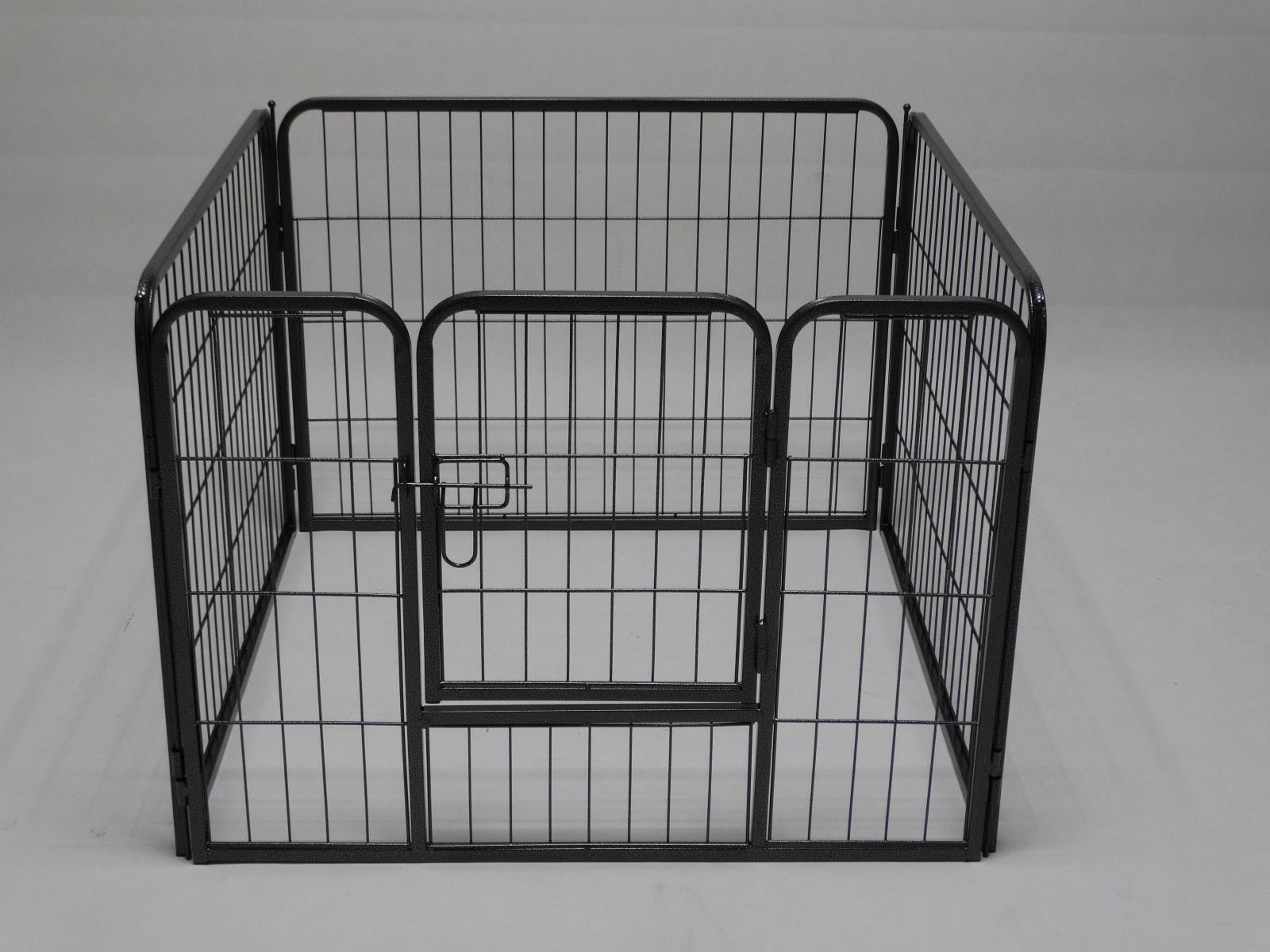 Dog Playpens & Gates: YES4PETS 4 Panels 60 cm Heavy Duty Pet Dog Puppy Cat Rabbit Exercise Playpen Fence Extension