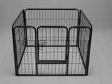 Dog Playpens & Gates: YES4PETS 4 Panels 60 cm Heavy Duty Pet Dog Puppy Cat Rabbit Exercise Playpen Fence Extension