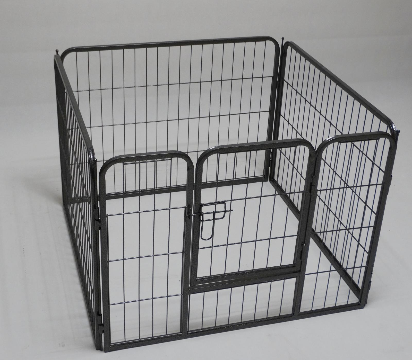 Dog Playpens & Gates: YES4PETS 4 Panels 60 cm Heavy Duty Pet Dog Puppy Cat Rabbit Exercise Playpen Fence Extension