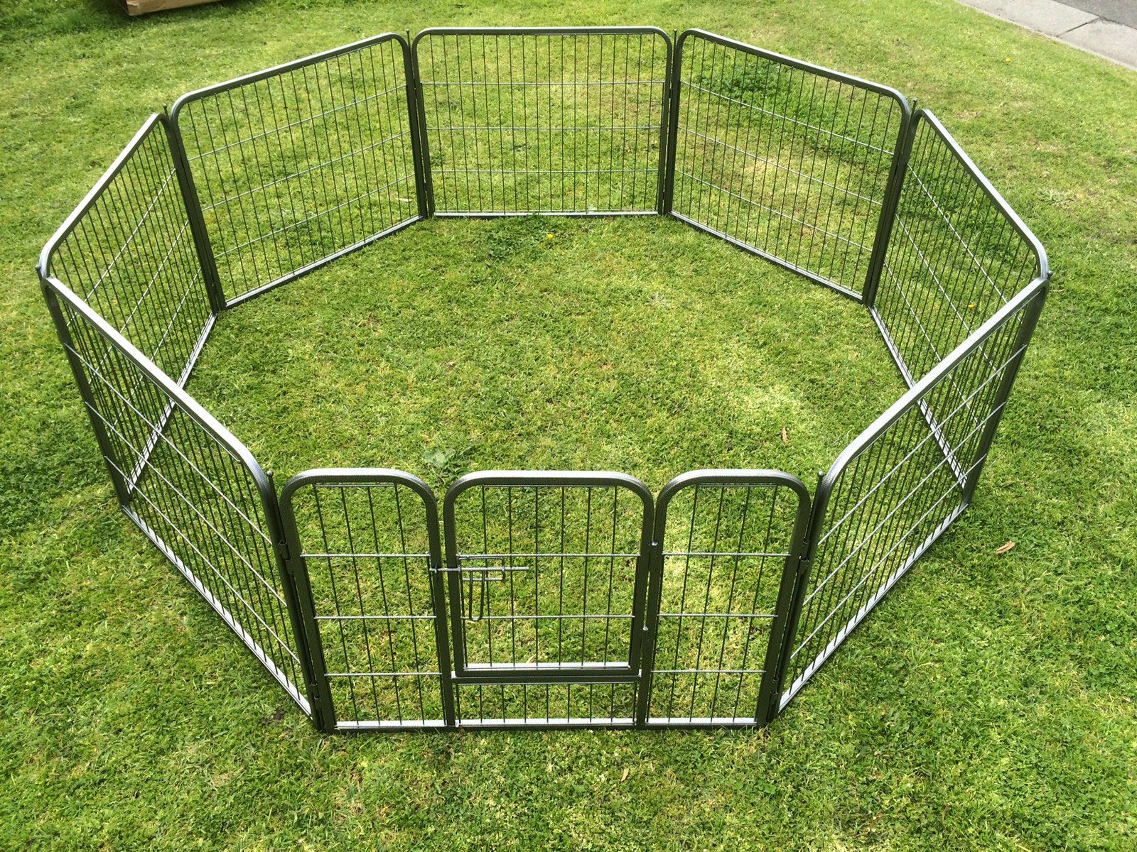 Dog Playpens & Gates: YES4PETS 60 cm Heavy Duty Pet Dog Puppy Cat Rabbit Exercise Playpen Fence