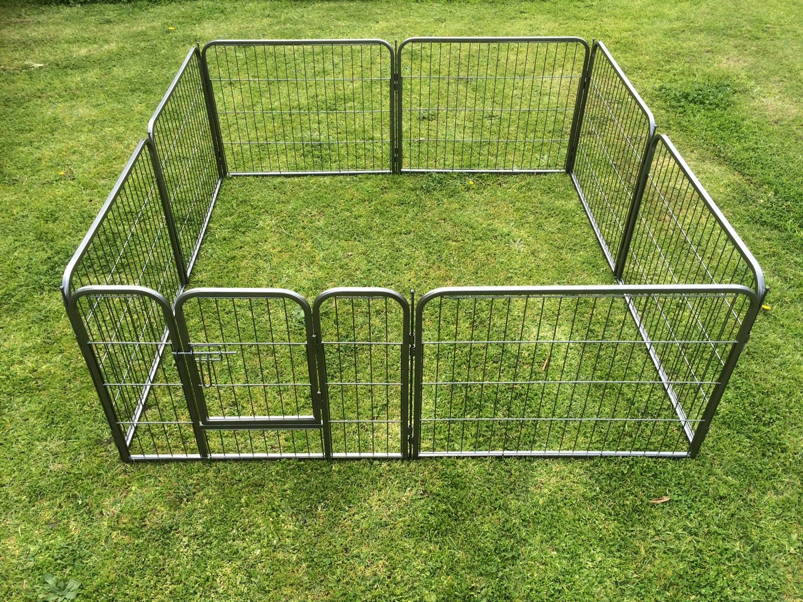 Dog Playpens & Gates: YES4PETS 60 cm Heavy Duty Pet Dog Puppy Cat Rabbit Exercise Playpen Fence