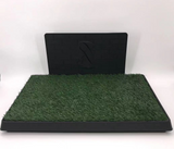Dog Training Aids: YES4PETS XL Indoor Dog Puppy Toilet Grass Potty Training Mat Loo Pad pad with 1 grass