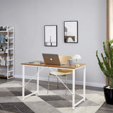 Desks: YES4HOMES Computer Desk, Sturdy Home Office Gaming Desk for Laptop, Modern Simple Style Table, Multipurpose Workstation