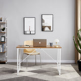Desks: YES4HOMES Computer Desk, Sturdy Home Office Gaming Desk for Laptop, Modern Simple Style Table, Multipurpose Workstation
