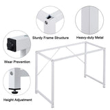 Desks: YES4HOMES Computer Desk, Sturdy Home Office Gaming Desk for Laptop, Modern Simple Style Table, Multipurpose Workstation