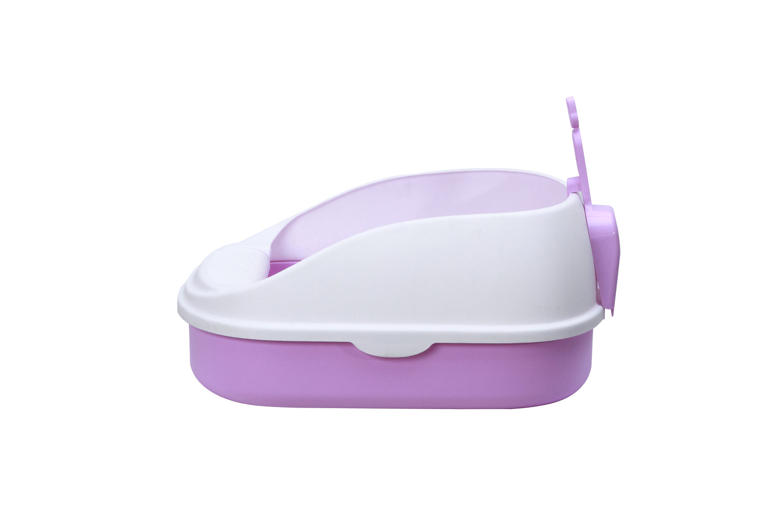 Cat Litter: YES4PETS Medium Portable Cat Toilet Litter Box Tray with Scoop Purple