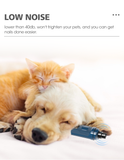 Dog Grooming Supplies: YES4PETS Electric Pet Dog Cat Quiet Nail Grinder Clipper Cutter Grooming Trimmer