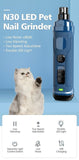 Dog Grooming Supplies: YES4PETS Electric Pet Dog Cat Quiet Nail Grinder Clipper Cutter Grooming Trimmer