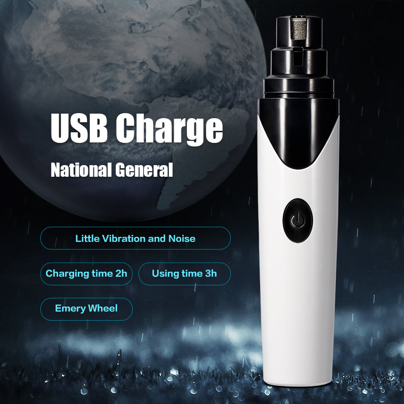 Dog Grooming Supplies: YES4PETS Electric Pet Dog Cat Quiet Nail Grinder Clipper Cutter Trimmer Grooming Care