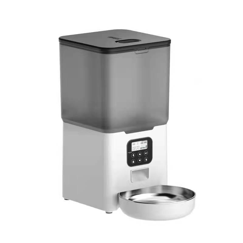Dog Bowls, Feeders & Waterers: YES4PETS 5.6L Visible Automatic Digital Pet Dog Cat Feeder Food Bowl Dispenser