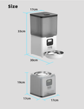 Dog Bowls, Feeders & Waterers: YES4PETS 5.6L Visible Automatic Digital Pet Dog Cat Feeder Food Bowl Dispenser