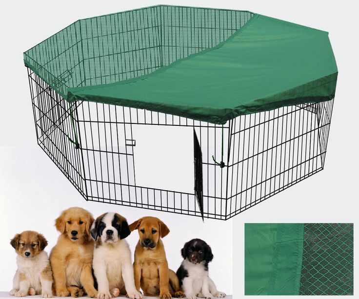 Dog Playpens & Gates: YES4PETS Fit 24' 30' 36' 42' Exercise Pen Enclosure Playpen Cover