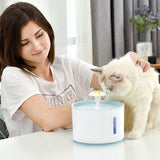 Dog Bowls, Feeders & Waterers: YES4PETS Automatic Electric Pet Water Fountain Dog Cat Water Feeder Bowl Dispenser