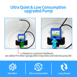 Dog Bowls, Feeders & Waterers: YES4PETS Automatic Electric Pet Water Fountain Dog Cat Water Feeder Bowl Dispenser